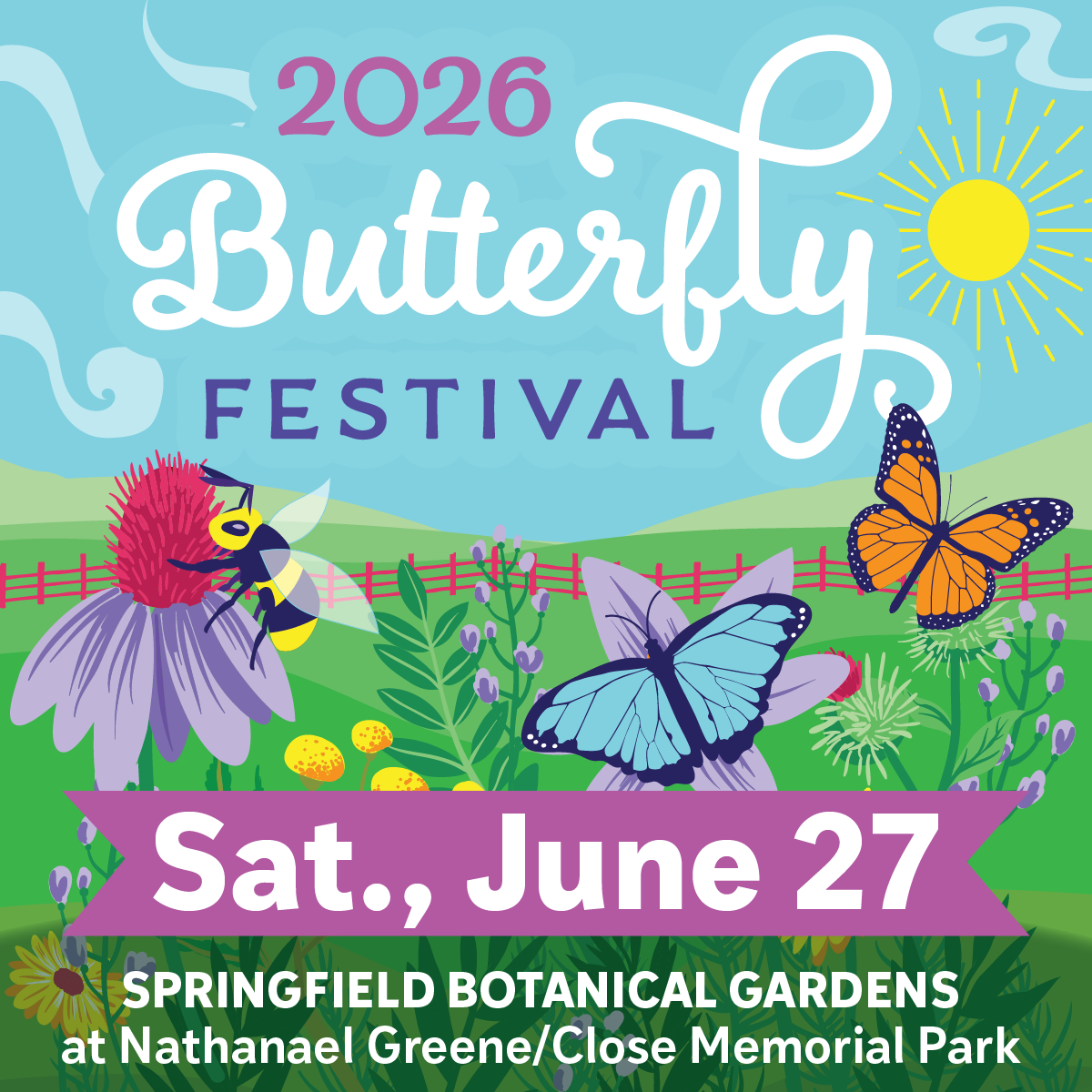 Save the Date: 2026 Butterfly Festival, Saturday, June 27, 9 a.m.–3 p.m.